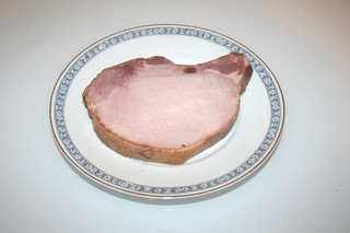 01 - Zutat Kasseler / Ingredient smoked pork chop