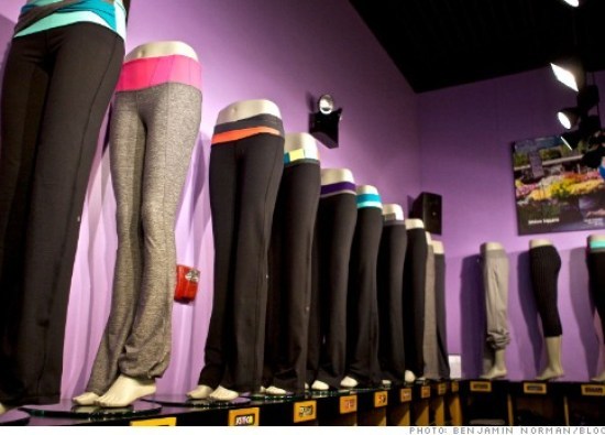 different kinds of yoga pants