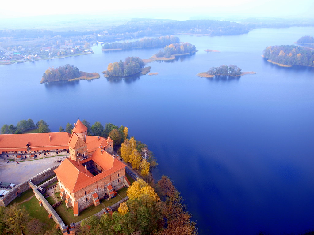 Trakai from above