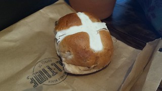 Hot Cross Bun from All-Time Coffee