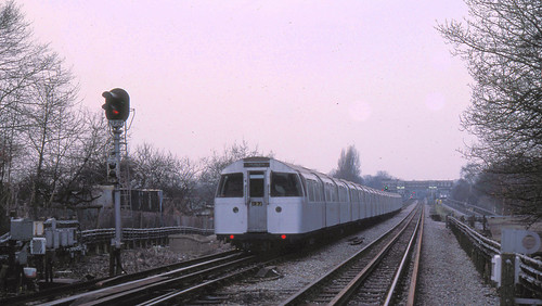 1972 MkI Tube Stock at Highgate depot