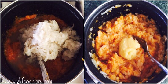 Sweet Potato Poha Porridge Recipe for Babies And Toddlers - step 4