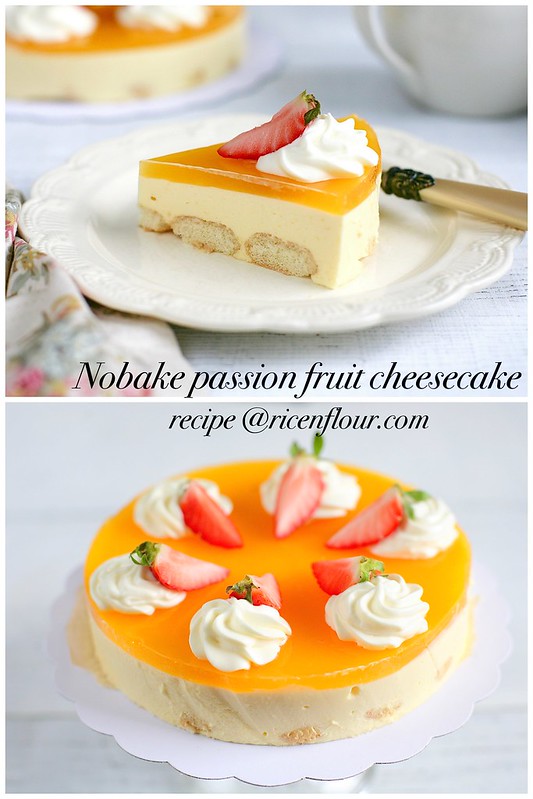  Nobake passion fruit cheesecake recipe 