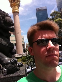 Me at Jing'an Temple