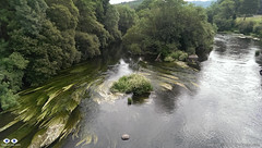 View of the river Tambre from the bridge