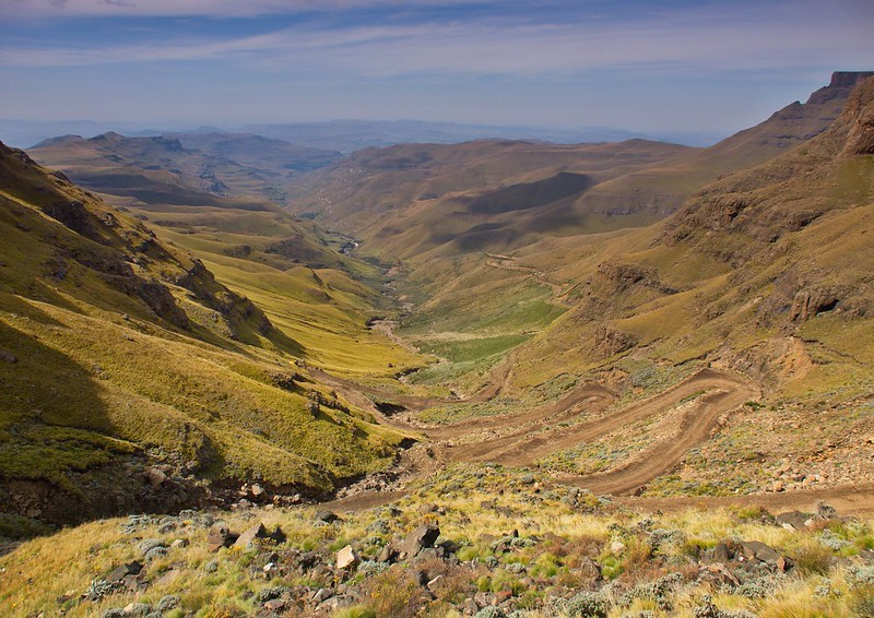 Por el norte de SUDÁFRICA. Montañas, playas, fauna y sus gentes - Blogs de Sudáfrica - Hacia las alturas del Sani Pass y las montañas de Lesotho (6)