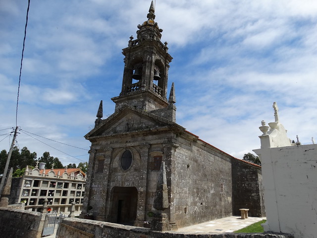Iglesia de San Pedro de Muro en Porto do Son