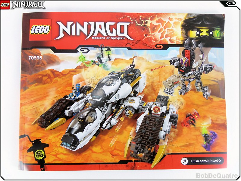 Lego Ninjago STICKER SHEET ONLY for Lego set 70595 Ultra Stealth Raider New
