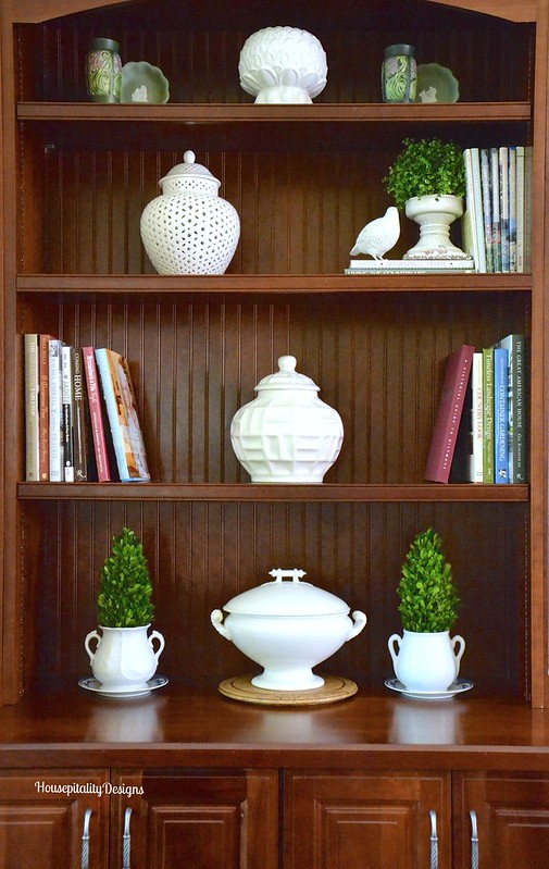 Great room bookcase - Housepitality Designs
