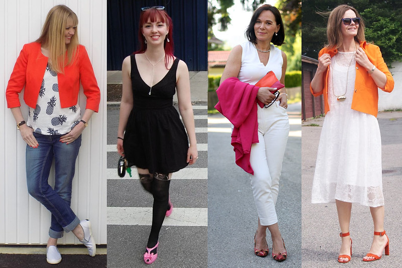 Fashion bloggers wearing a pop of colour #iwillwearwhatilike