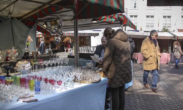 Sablon Antiques Market, Bruxelles