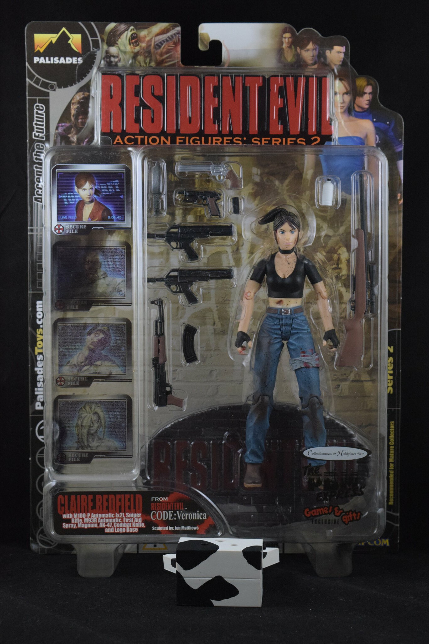 Claire Redfield Palisades 2001 Resident Evil Code Veronica Biohazard 2 Lot