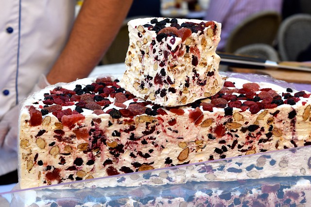 Fruit Nougat at Sarlat Market | www.rachelphipps.com @rachelphipps