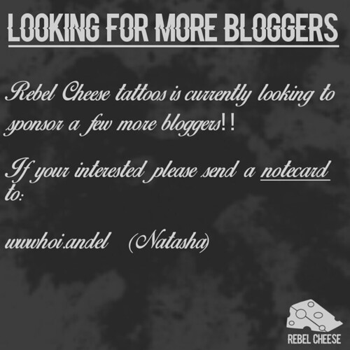 Rebel Cheese is looking for bloggers