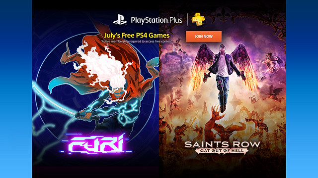 free july ps4 games