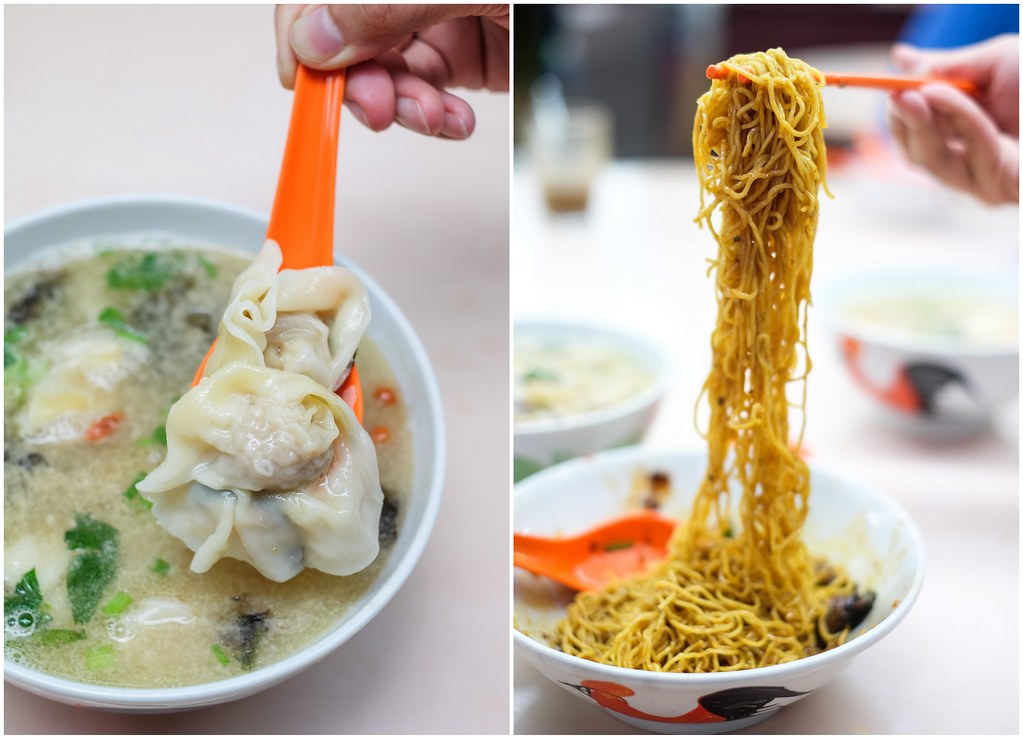 Ding Ji Mushroom Minced Meat Noodles