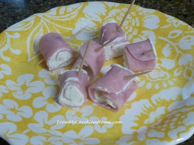 Ham Rollup Appetizer ~ From My Carolina Home