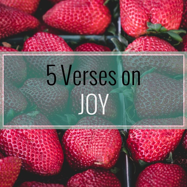 5 Verses on JOY