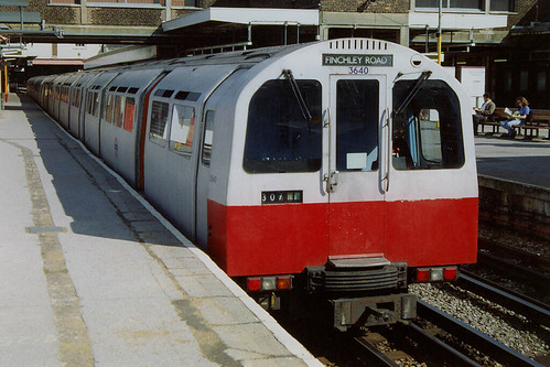 London Underground - Jubilee Line - 1983 stock Wembley Park
