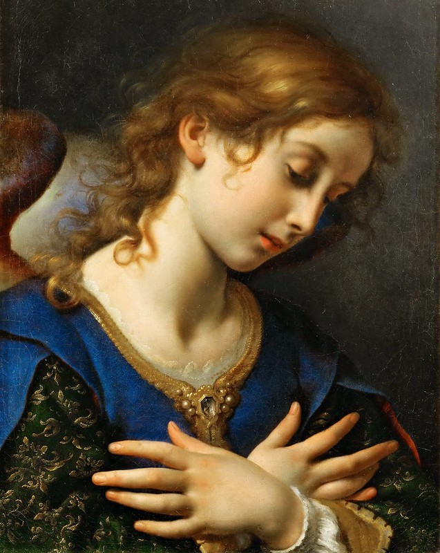 Carlo Dolci - The Angel of the Annunciation (c.1653)
