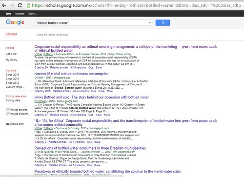 Google Scholar searches