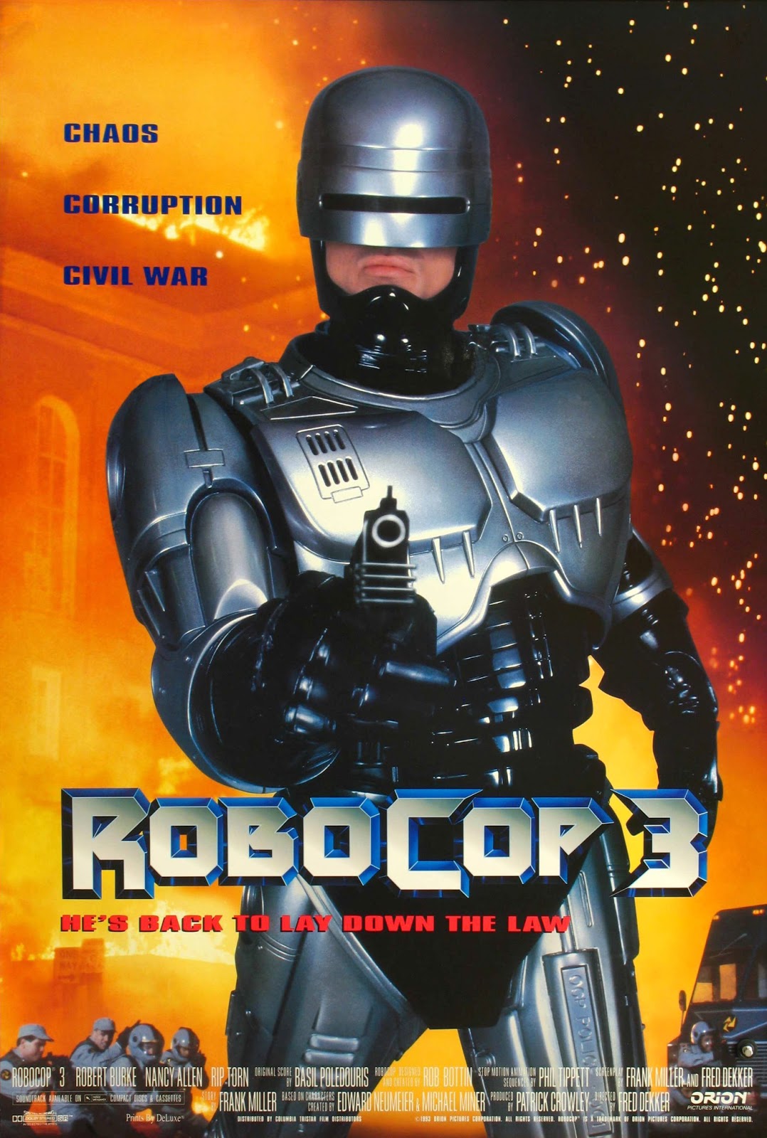 Robocop 3 1993 Amazing Movie Posters