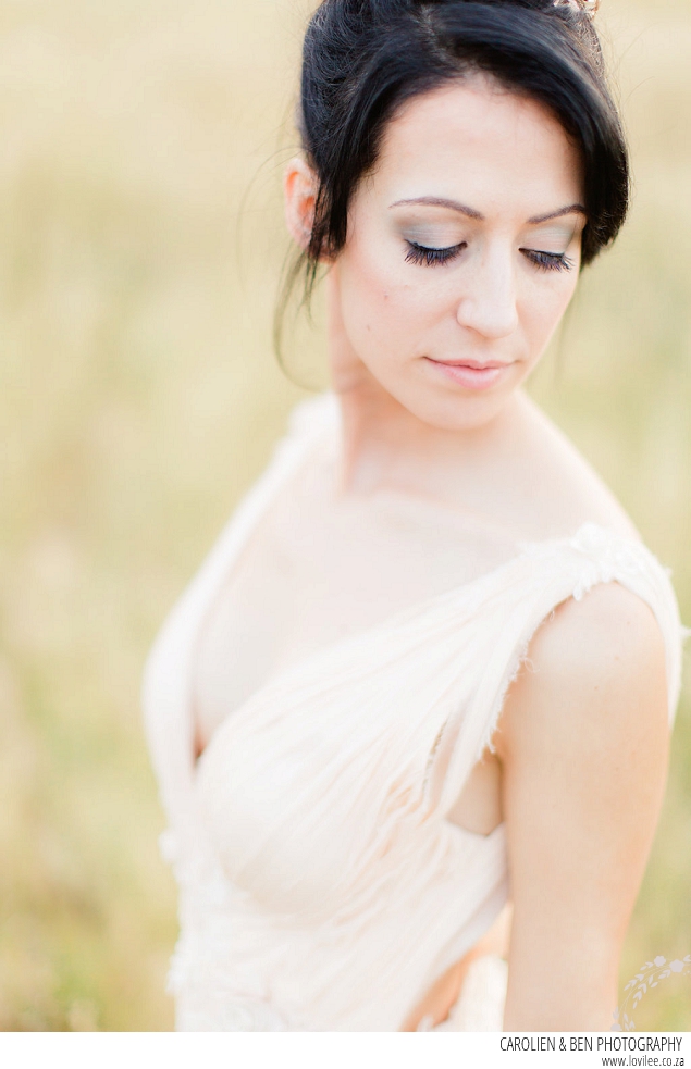 Rose Quartz and serenity bridal styled shoot