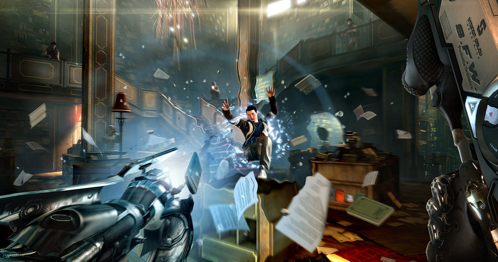 Deus Ex para PS4 captura de pantalla