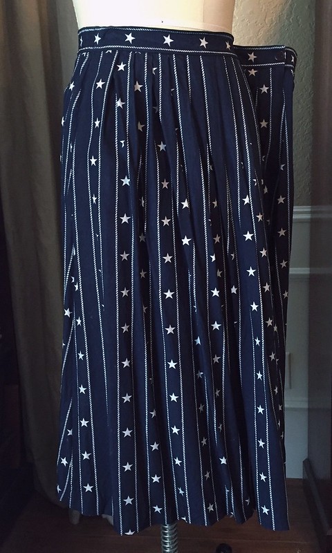 Stars and Stripes Skirt - Before