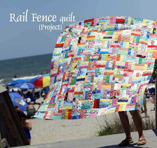 Rail Fence quilt {project}