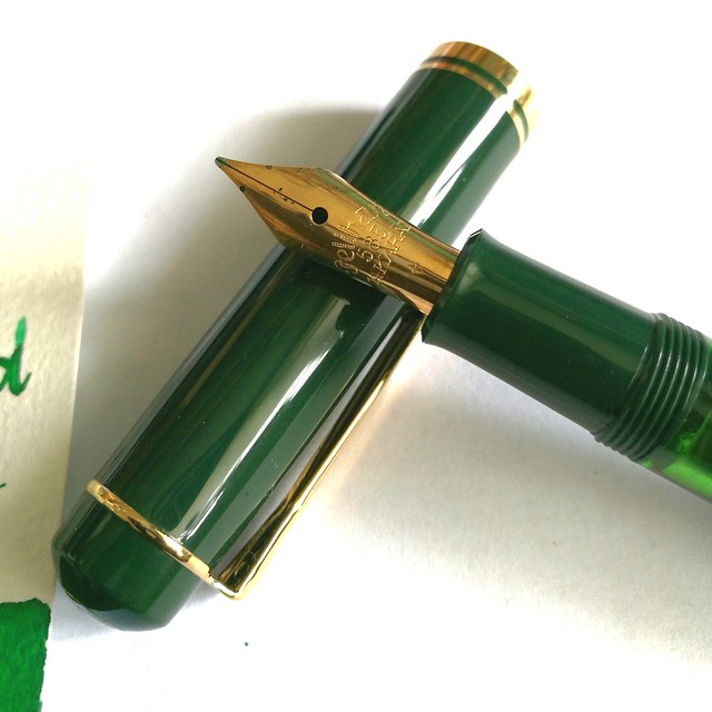 pens and ink M250 green