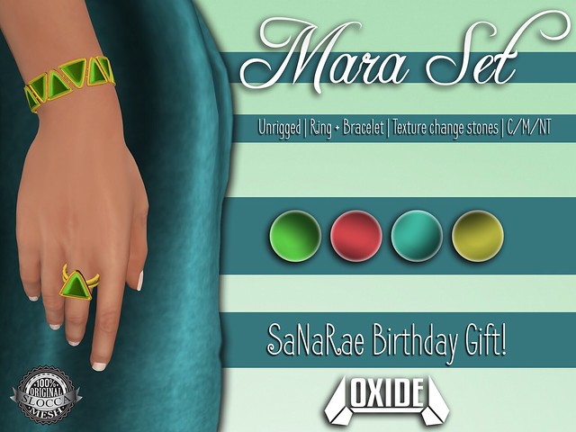 OXIDE Mara Set - Happy 1st Birthday, SaNaRae!