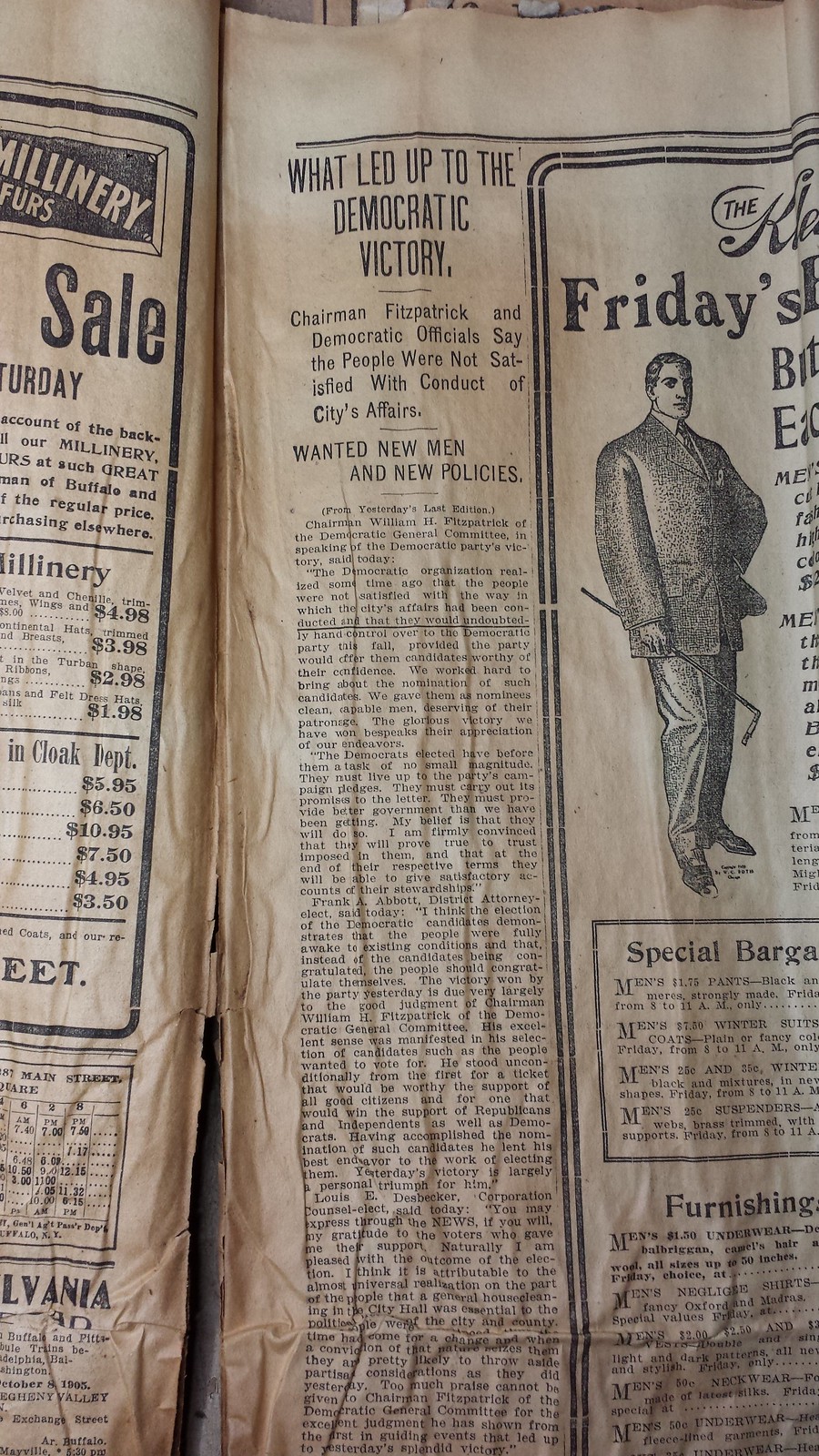 Buffalo Evening News November 1905