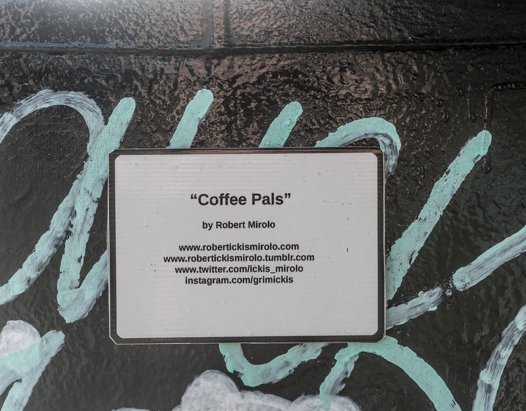 COFFEE PALS BY ROBERT MIROLO [DUBLIN CANVAS PAINT-A-BOX PROGRAMME]--119987