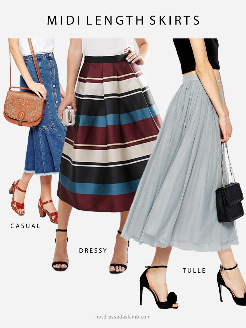 Capsule Wardrobe Pieces That Suit All Body Shapes & Sizes - No.3 Midi Skirts | Not Dressed As Lamb