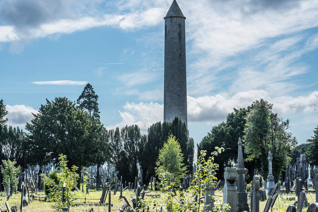 VIEW OF THE O’CONNELL TOWER [GLASNEVIN CEMETERY]-120288