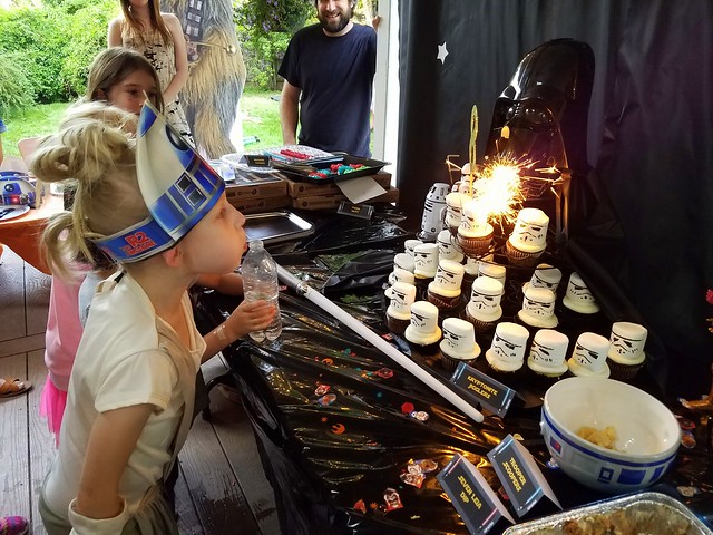Eisley's 8th Birthday - Star Wars!
