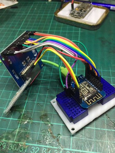 Connecting an ST7735 LCD to a WeMos D1 Mini