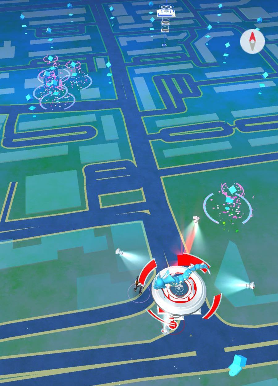 Pokemon Go Gyms near bedok swimming complex