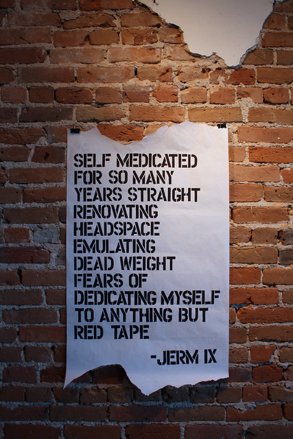 Jerm IX: This is not my suicide note Solo Art Show