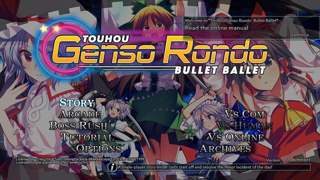 Touhou Genso Rondo Bullet Battle