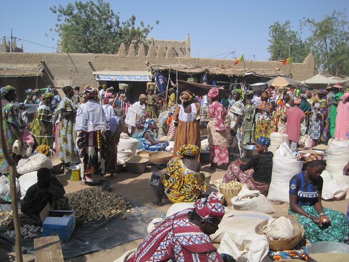 mercado de Djenné