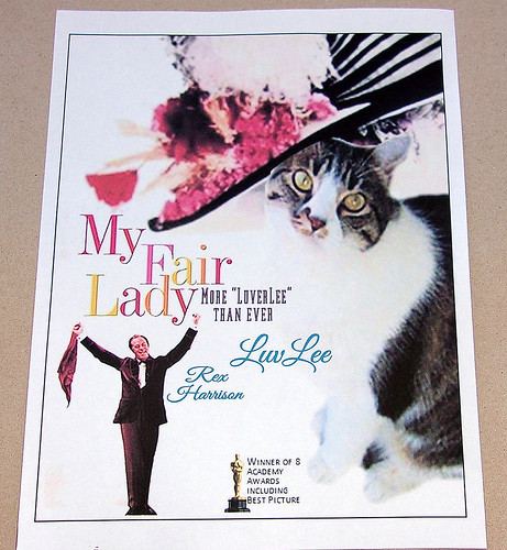 LuvLee in My Fair Lady frameable print