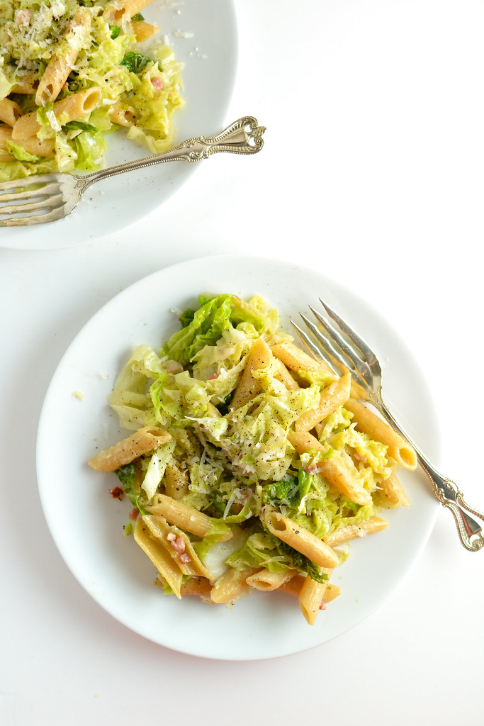 Cabbage, Fennel, and Pancetta Pasta | Things I Made Today