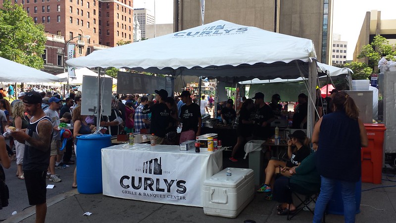 Curly's Restaurant Tent Buffalo NY