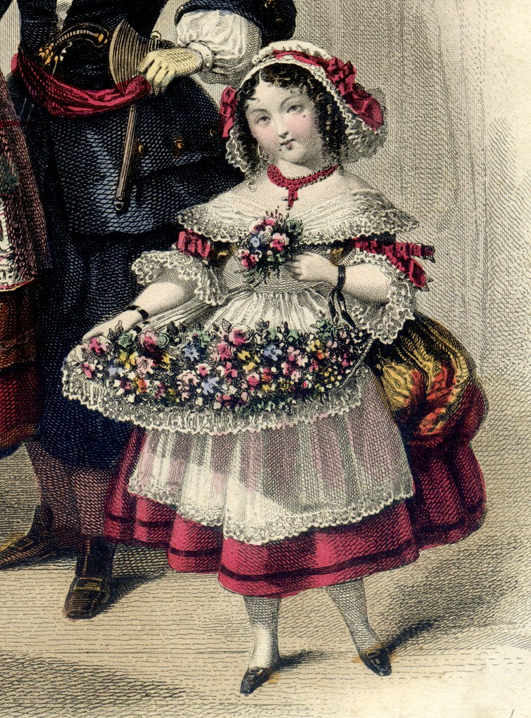 Bouquetière Louis XV