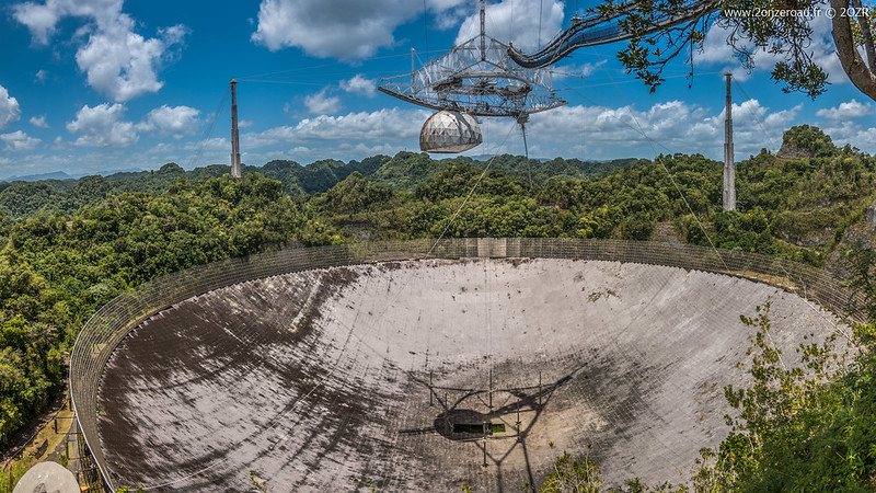 Radiotélescope - Arécibo - [Puerto-Rico]