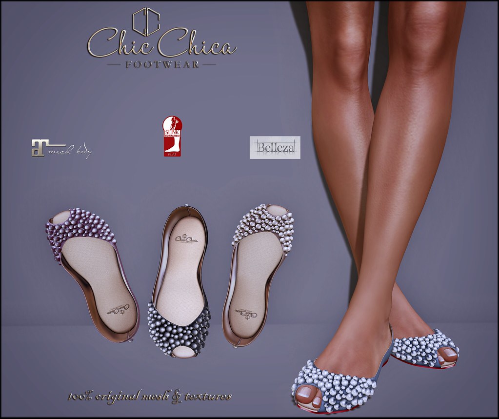 Pearla flats by ChicChica OUT @ Lost&Found