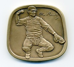 Moe Berg Bronze medal reverse