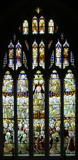 Christ in Majesty flanked by prophets, saints and martyrs (Ward & Hughes, 1894)